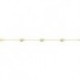 BRACELET PLAQUE OR