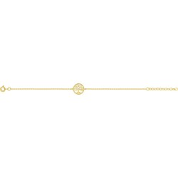 BRACELET PLAQUE OR