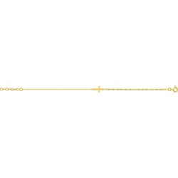 BRACELET PLAQUE OR
