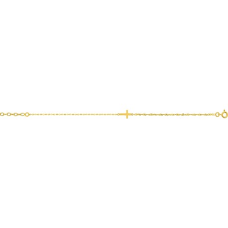 BRACELET PLAQUE OR