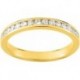 BAGUE PLAQUE OR