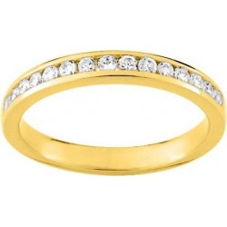 BAGUE PLAQUE OR