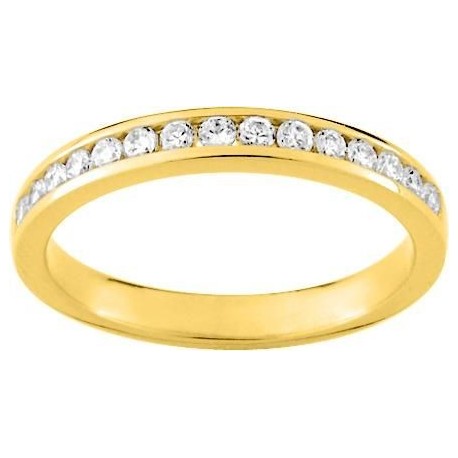 BAGUE PLAQUE OR