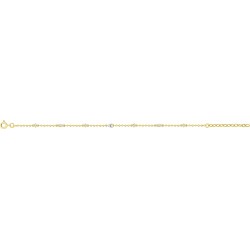 BRACELET PLAQUE OR
