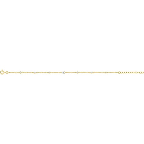 BRACELET PLAQUE OR