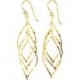 BOUCLES D'OREILLES PLAQUE OR