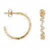 BOUCLES D'OREILLES PLAQUE OR
