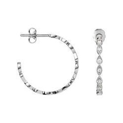 BOUCLES D'OREILLES ARGENT