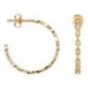 BOUCLES D'OREILLES PLAQUE OR