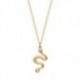 COLLIER PLAQUE OR