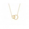 COLLIER PLAQUE OR