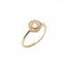 BAGUE PLAQUE OR