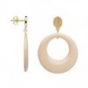 BOUCLES D'OREILLES PLAQUE OR