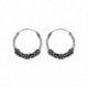 BOUCLES D'OREILLES ARGENT