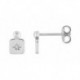 BOUCLES D'OREILLES ARGENT