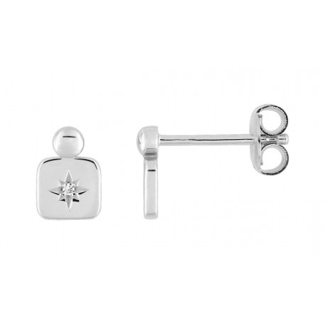 BOUCLES D'OREILLES ARGENT
