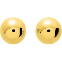 BOUCLES D'OREILLES PLAQUE OR