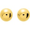 BOUCLES D'OREILLES PLAQUE OR
