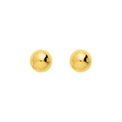 BOUCLES D'OREILLES PLAQUE OR