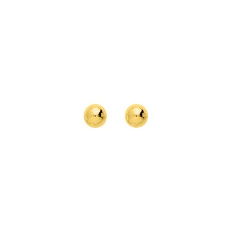 BOUCLES D'OREILLES PLAQUE OR
