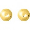 BOUCLES D'OREILLES PLAQUE OR