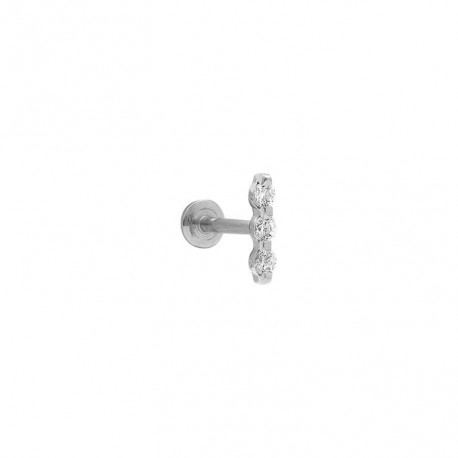 BOUCLES D'OREILLES ACIER