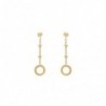 BOUCLES D'OREILLES PLAQUE OR