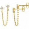 BOUCLES D'OREILLES PLAQUE OR