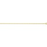 CHAINE PLAQUE OR