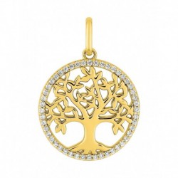 PENDENTIF PLAQUE OR
