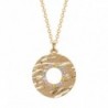 COLLIER PLAQUE OR