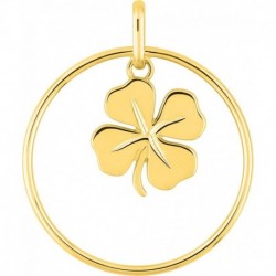 PENDENTIF PLAQUE OR