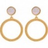 BOUCLES D'OREILLES PLAQUE OR