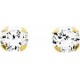 BOUCLES D'OREILLES OR 375/1000