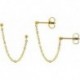 BOUCLES D'OREILLES ACIER