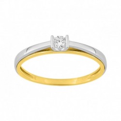 BAGUE OR 750/1000