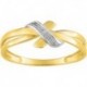 BAGUE OR 750/1000