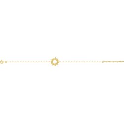 BRACELET PLAQUE OR