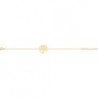 BRACELET PLAQUE OR