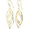 BOUCLES D'OREILLES PLAQUE OR