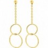 BOUCLES D'OREILLES PLAQUE OR