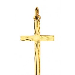 CROIX PLAQUE OR