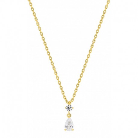 COLLIER PLAQUE OR