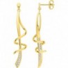 BOUCLES D'OREILLES PLAQUE OR