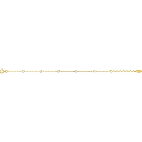 BRACELET PLAQUE OR