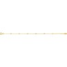 BRACELET PLAQUE OR