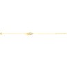 BRACELET PLAQUE OR