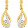 BOUCLES D'OREILLES PLAQUE OR