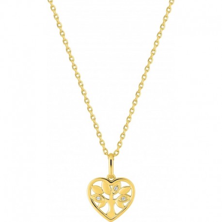 COLLIER PLAQUE OR