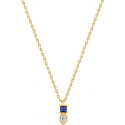 COLLIER PLAQUE OR